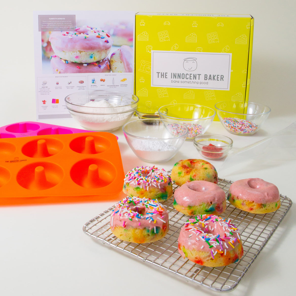 Funfetti Birthday Cake Donuts | Green Smoothie Gourmet